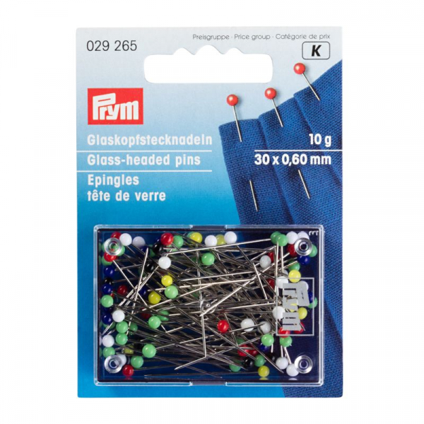 Prym 10 g Glaskopfstecknadeln